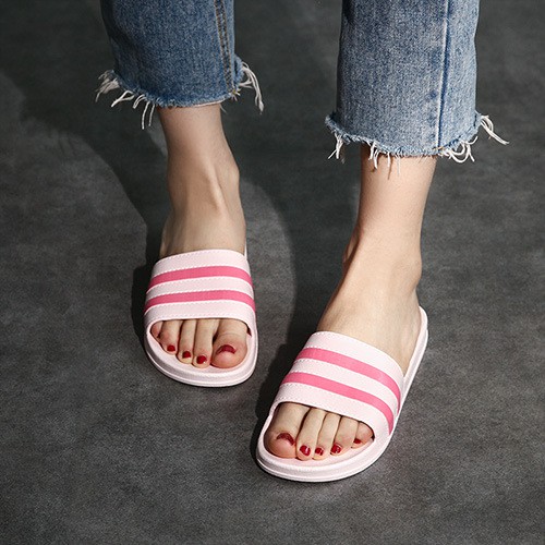 Dép quai ngang unisex 2 màu KNSTORE chống trơn trượt (Mẫu 4)