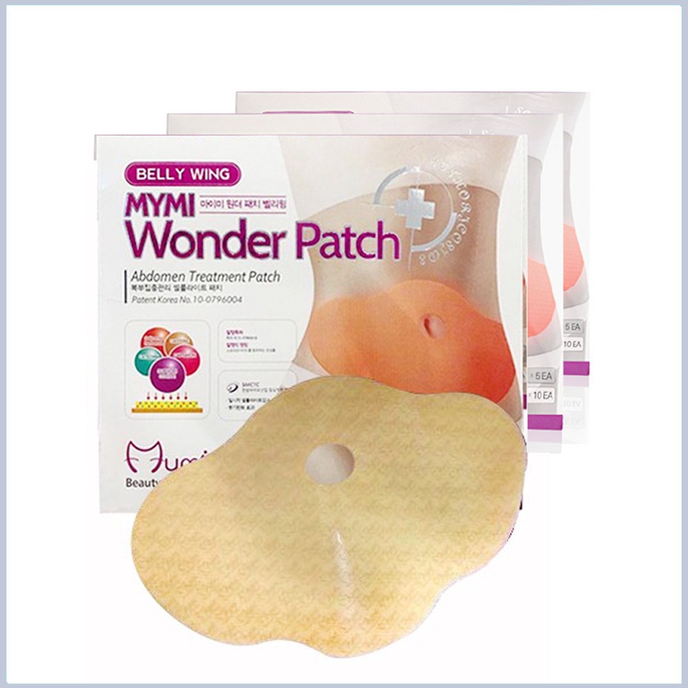 Hotsale chỉ hôm nay Combo 10 Hộp miếng dán tan mỡ bụng Mimi Wonder Path Hàn Quốc (hộp 5 miếng) hỗ trợ tối đa 24/7