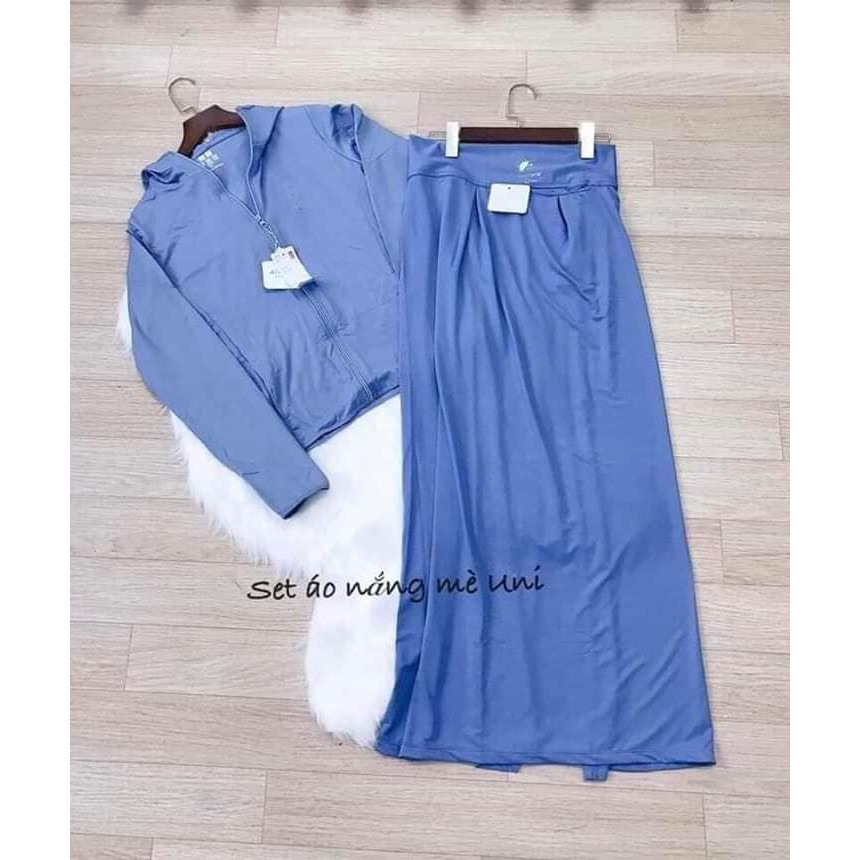 Set Áo nắng thông hơi và chân váy nắng | BigBuy360 - bigbuy360.vn