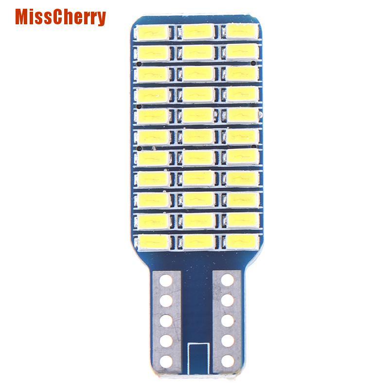 Bóng đèn Led T10 3014 W5W 33 Smd ánh sáng trắng cho xe hơi