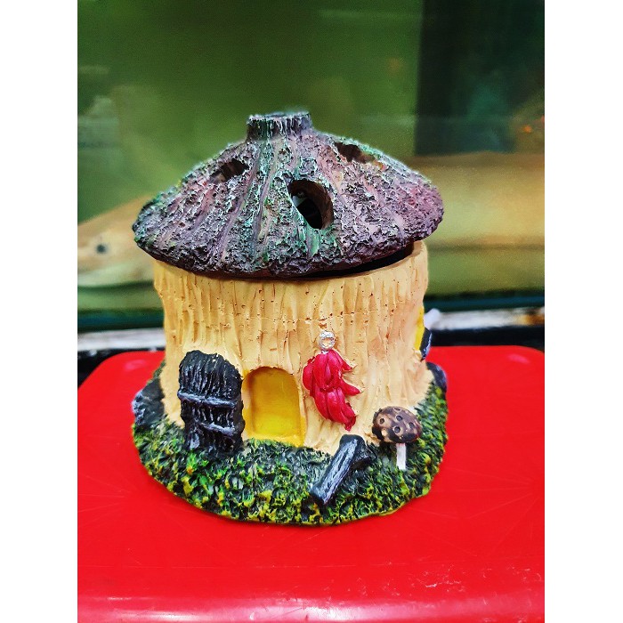 OXY LỌC HỒ CÁ XINYOU 380 GIẤUTRONG NHÀ RẤT ĐẸP 12X12CM