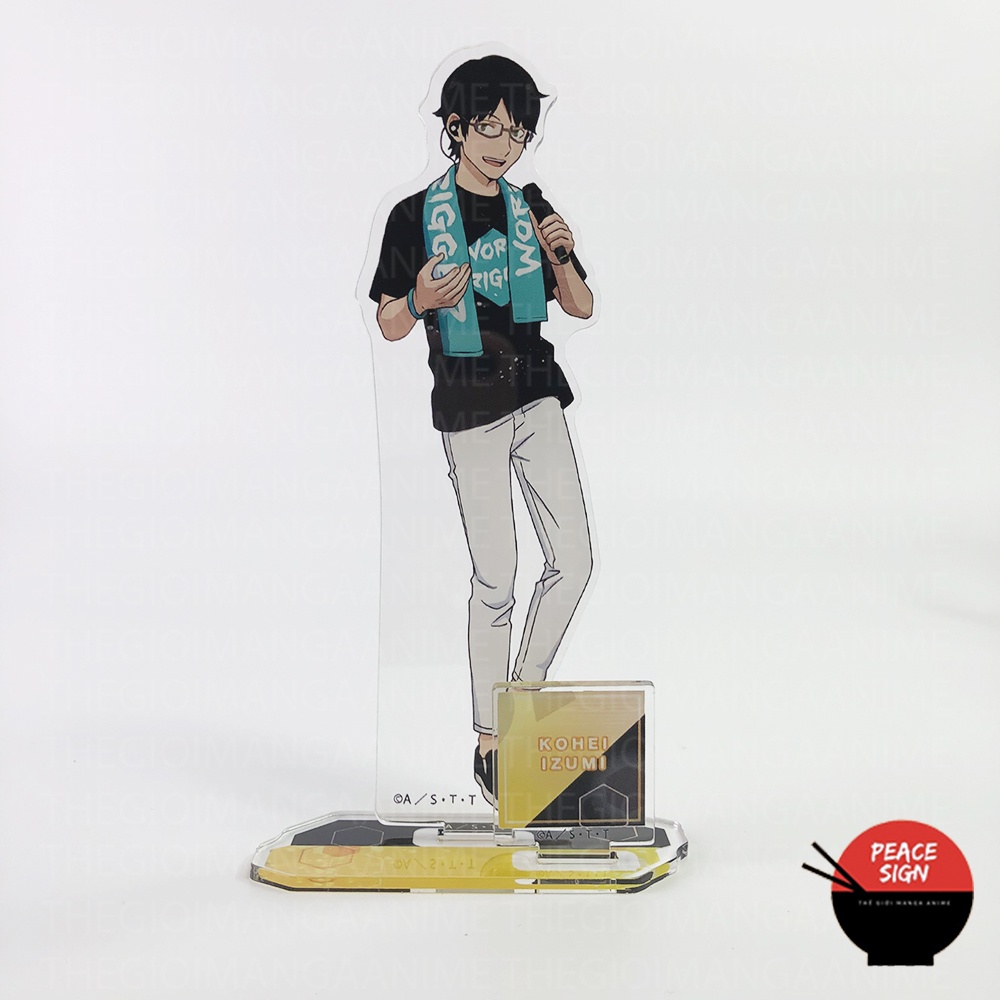 Standee WORLD TRIGGER ver BAN NHẠC Kỷ nguyên Trigger tượng acrylic standee anime mica chibi trang trí mô hình
