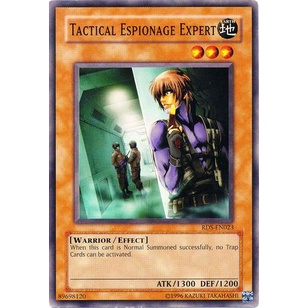 Thẻ bài Yugioh - TCG - Tactical Espionage Expert / RDS-EN023'