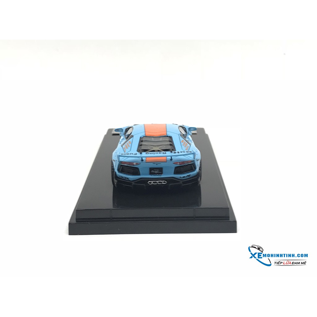 Xe Mô Hình Lamborghini Aventador LB Works 2.0 1:64 JEC ( Gulf )