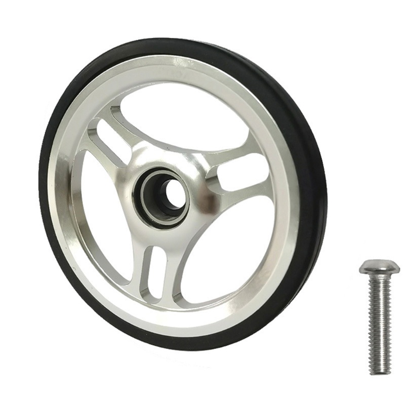 QQ Bánh Đà Bằng Hợp Kim Nhôm CNC Kèm Vòng Bi Kín Cho Brompton