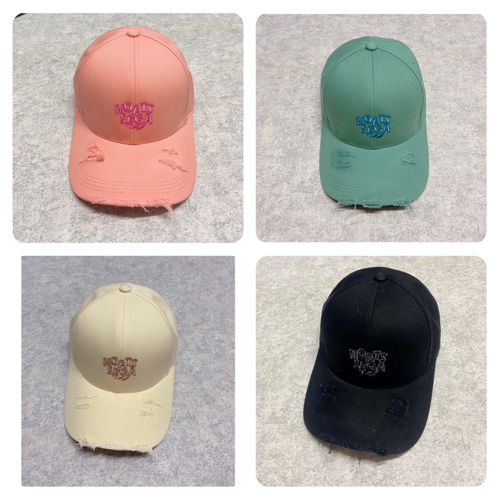 Mũ lưỡi trai nón kết rách vành ulzzang unisex phù hợp cho cả nam và nữ nhiều màu