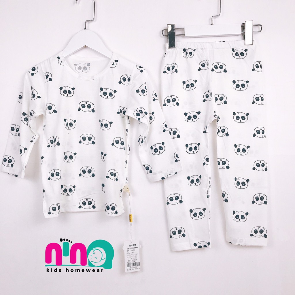 Bộ đồ dài tay cho bé mặc ngủ size 13kg-28kg 2 tuổi-6 tuổi vải cotton mềm mát, set đồ dài tay cho bé