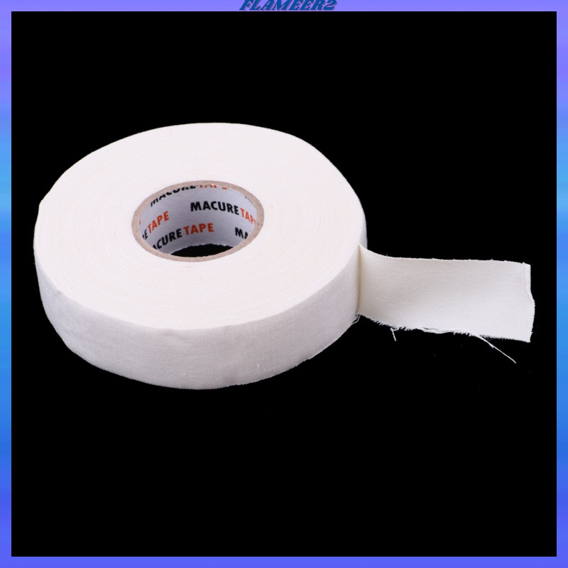 1 Cuộn Băng Dính Hockey Cao Cấp 1 "X 25 yds Chống Thấm Nước Màu Trắng