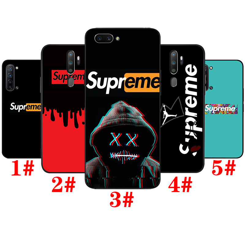 Ốp Lưng Silicone Supreme Cho Oppo F3 F5 F7 F9 F11 F15 F17 X2 Pro A7X A73