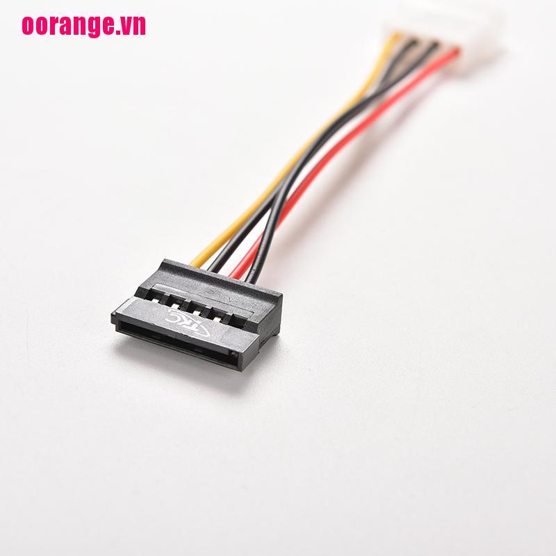 1 Cáp Chuyển Đổi Nguồn 4 Pin Ide Molex Sang 15-pin Serial Ata Sata