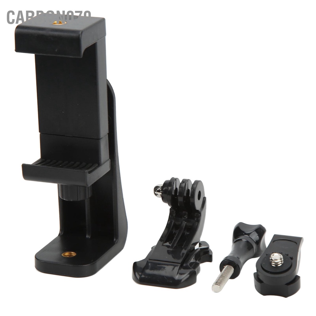 Carbon070 Dây đeo dây ngực có thể điều chỉnh với giá đỡ điện thoại để phát trực tiếp đi xe đạp ngoài trời