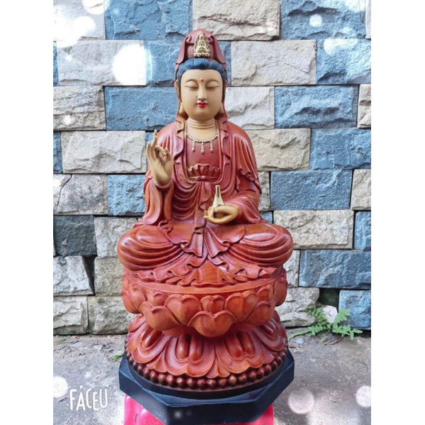 Tượng phật bà quan âm bồ tát cao 20cm