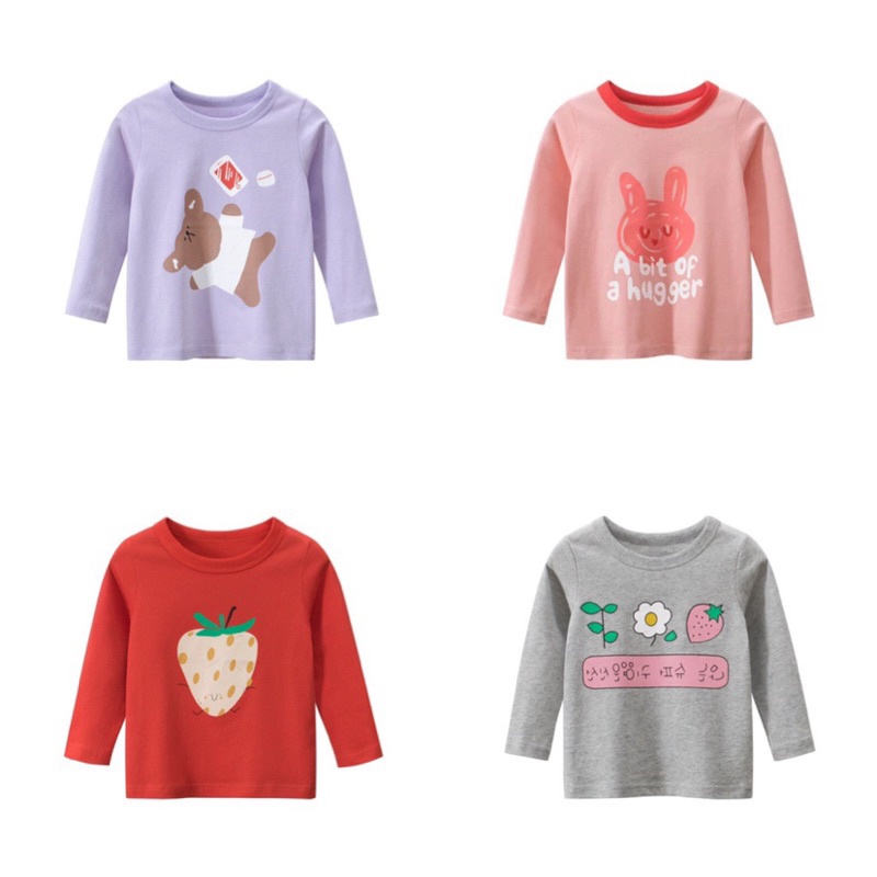 Áo cotton dài tay 27KIDS siêu mềm, mịn