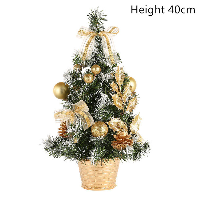 Mô hình cây thông noel có đèn Led trang trí Giáng Sinh 20cm 40cm