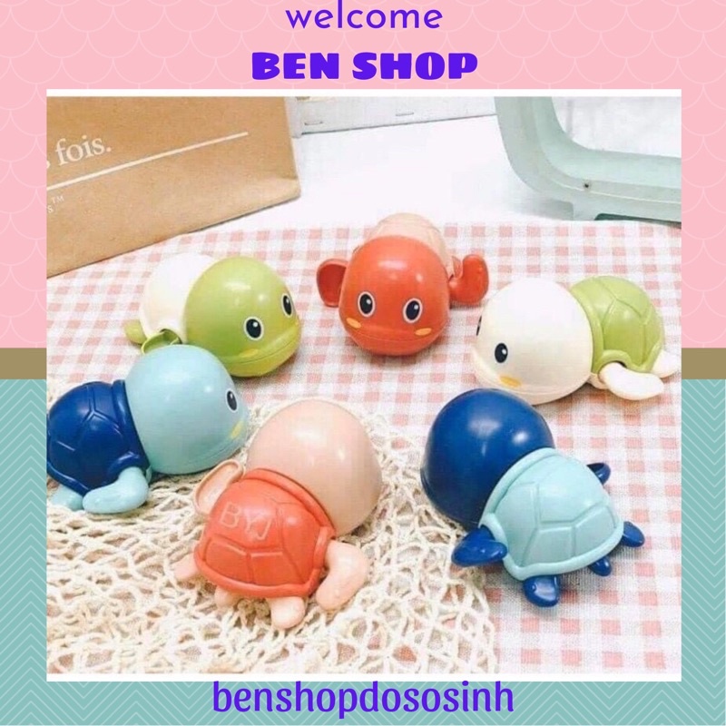 Rùa bơi đồ chơi thả bồn nhà tắm