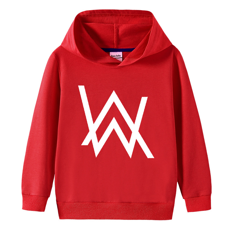 Áo Hoodie Chui Đầu In Hình Alan Walker Thời Trang Dành Cho Trẻ Nhỏ