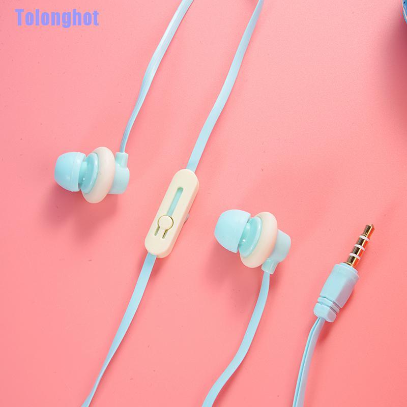 Tai Nghe Nhét Tai 3.5mm Hình Bánh Donut Dễ Thương | BigBuy360 - bigbuy360.vn