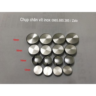 COMBO 20/40 chụp chân vít inox size 12mm