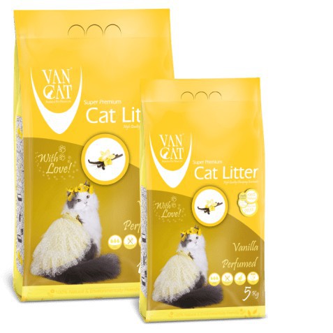 Cát vệ sinh cho mèo Vancat Litter 5kg