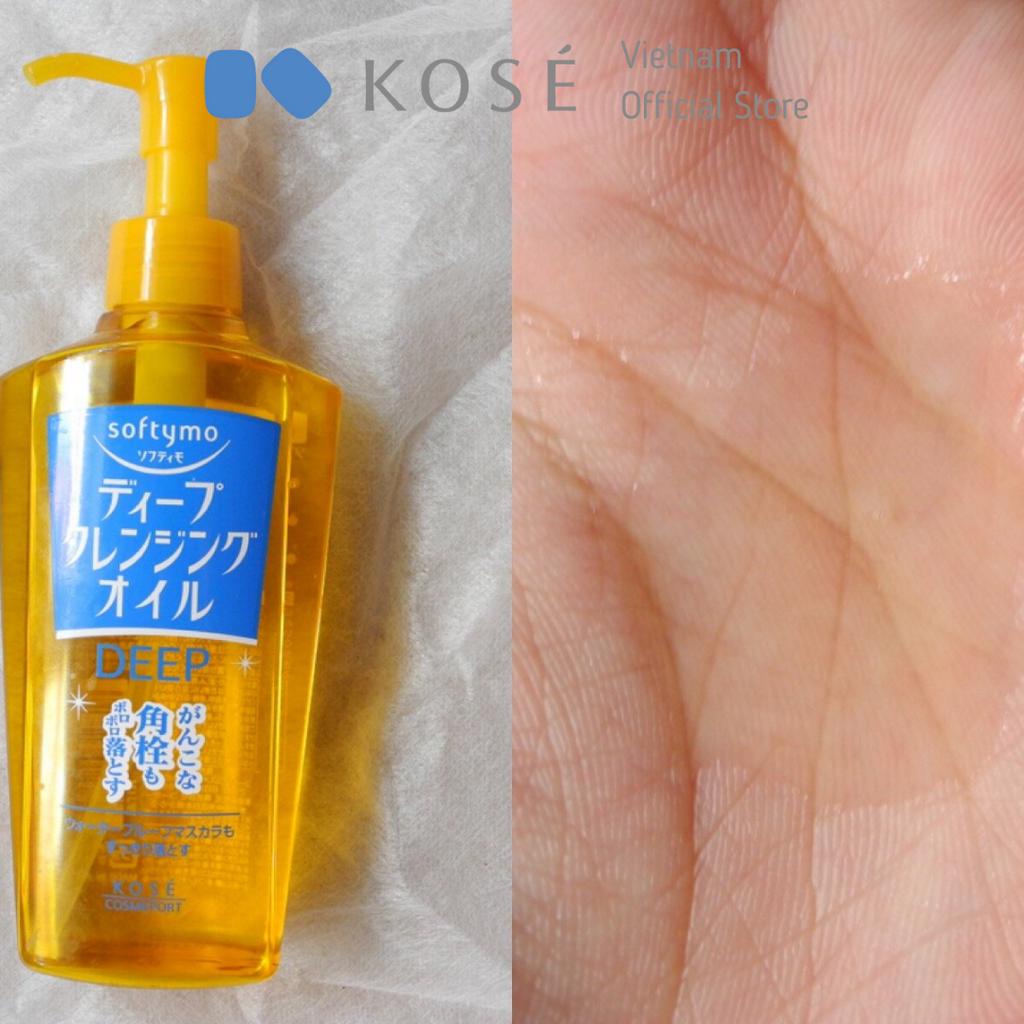 Dầu Tẩy Trang Softymo Deep Cleansing Oil Tẩy Trang Sạch Sâu Chai 230ml