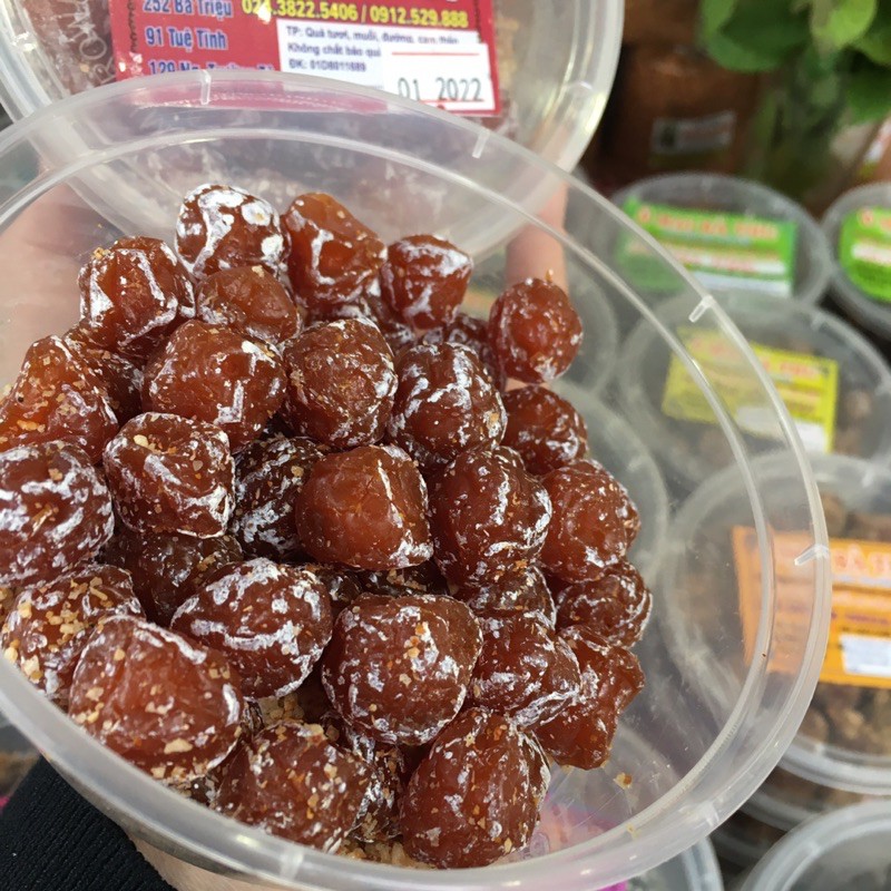 Ô mai mận sấy muối ớt Bà Thu