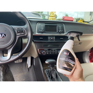 Tẩy Nội Thất Oto Cao Cấp 3X 500ml. Chuyên Vệ Sinh Nội Thất, Taplo, Tappi, Ghế Da, Trần....