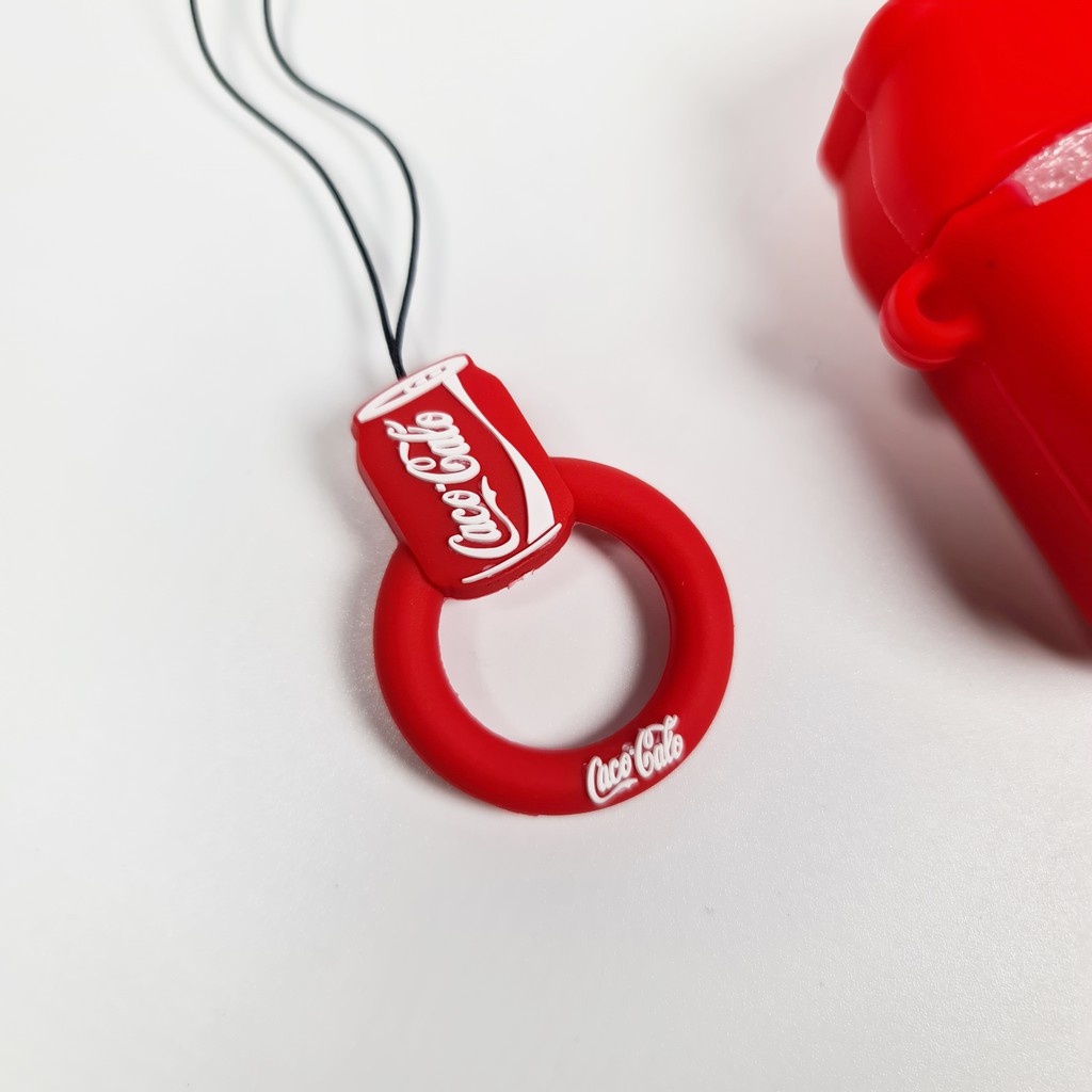 Bao Case Cho Airpods 1/ Airpods 2 Hình Lon Nước Ngọt Coke Liquid.