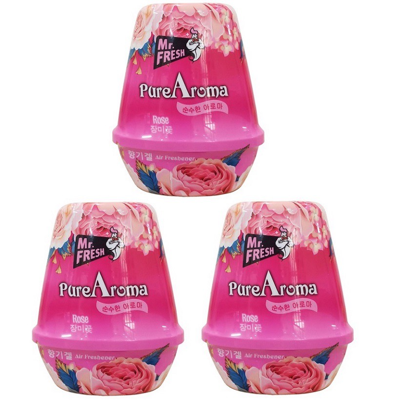 Bộ 3 sáp thơm phòng khử mùi PureAroma Hàn Quốc 180g - mẫu mới