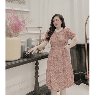 Váy bầu hoa nhí xinh.