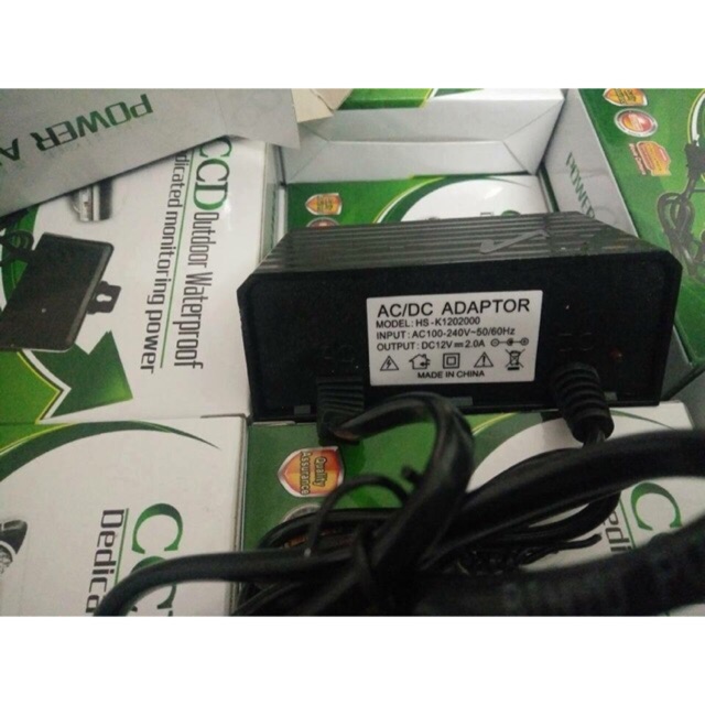 Adapter 12v 2A. Nguồn camera 12v 2A