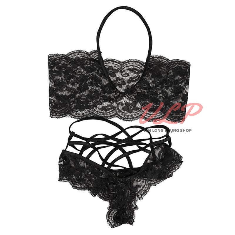 [SÓT KHO XẢ HÀNG]_NY3_Set nội y ren, đồ lót 2 mảnh ren lưới siêu sexy