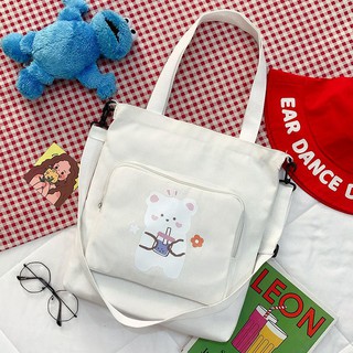 Túi tote - GẤU UỐNG SỮA