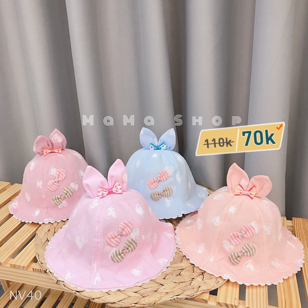 NVTH Tổng hợp nón vành SALE chỉ từ 70-80k siêu đáng yêu cho bé từ 0 - 36 tháng tuổi của Mama Ơi - Thời trang cho bé 2