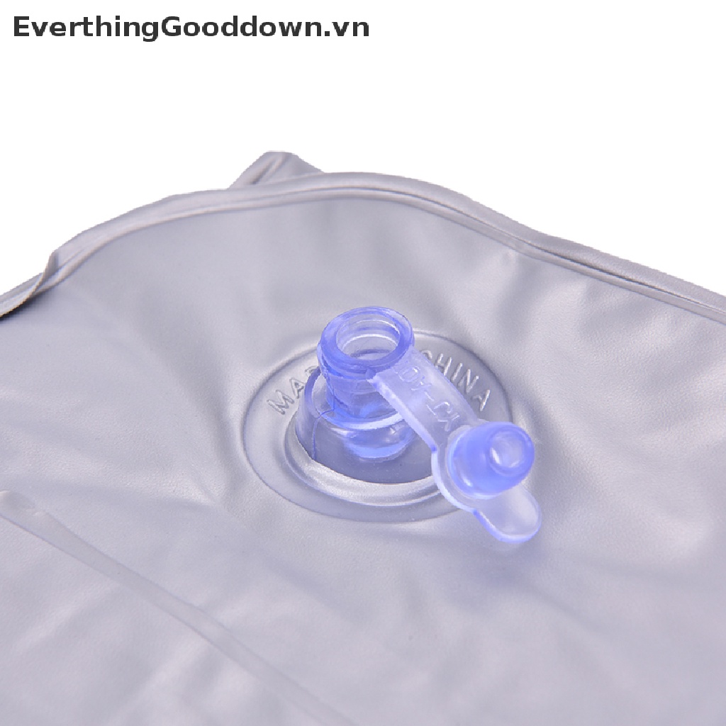 Everthinggooddown Gối Bơm Hơi Mềm Mại Gấp Gọn Tiện Lợi Du Lịch 47 * 30cm