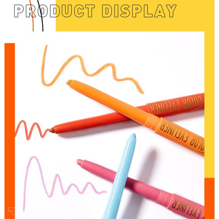 Bút Kẻ Mắt Pudaier 18 Màu Tùy Chọn Lâu Trôi Chống Nước Nhanh Khô Tiện Dụng