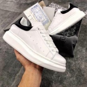 [FREE SHIP] Giày 𝐀𝐥𝐞𝐱𝐚𝐧𝐝𝐞𝐫 𝐌𝐜𝐪𝐮𝐞𝐞𝐧  Giày thể thao trắng  MCQ gót đen nam nữ hàng cao cấp✅phun box bill✅ | BigBuy360 - bigbuy360.vn