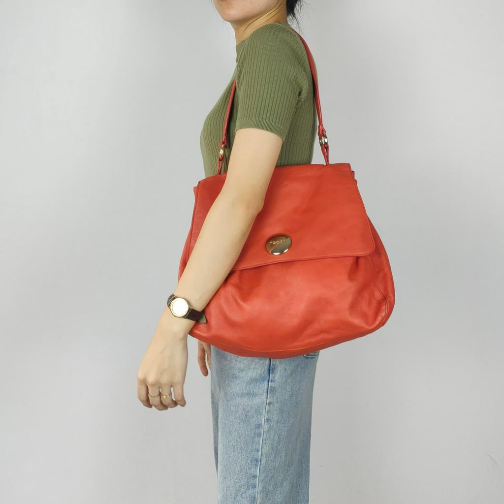 Túi đeo vai da thật secondhand Đồ Si Bon TD679