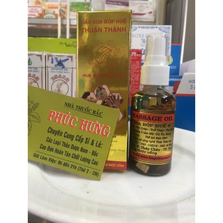 Dầu xoa massage Huế