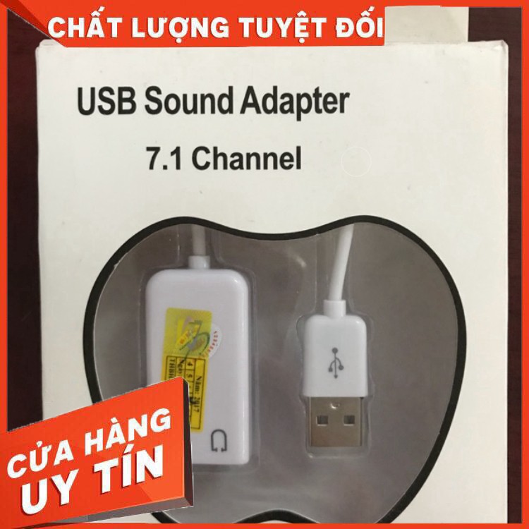 Usb sound + card mạng. Dùng thay thế  cho usb sound , lan bị hỏng