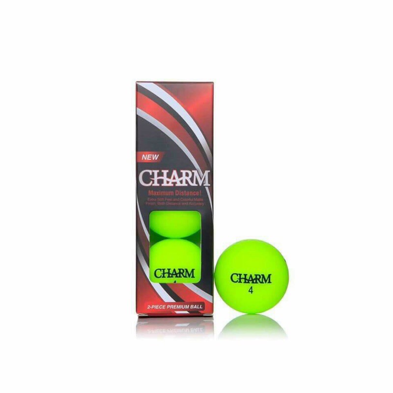 Hộp 12 quả bóng golf CHARM  2 lớp  siêu bền giá tốt