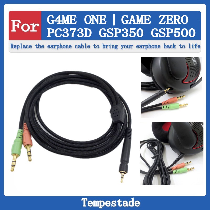 Dây Cáp Âm Thanh Nối Dài Thay Thế Cho Tai Nghe G4ME ONE GAME ZERO PC 373D GSP350 GSP500 GSP600