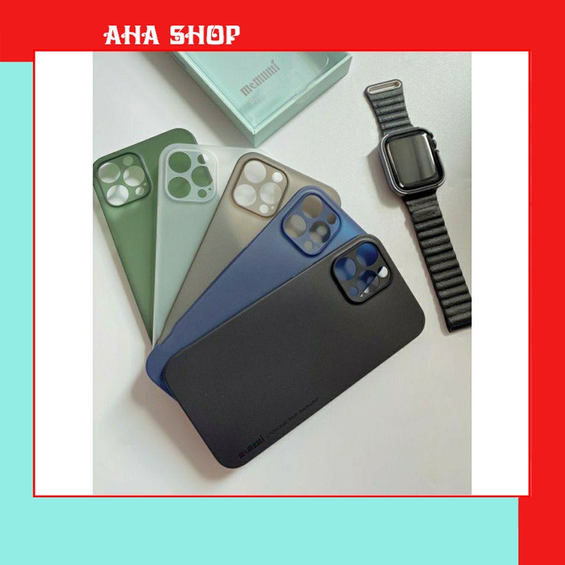 Ốp Lưng Iphone Lụa Nhám chống bám vân tay