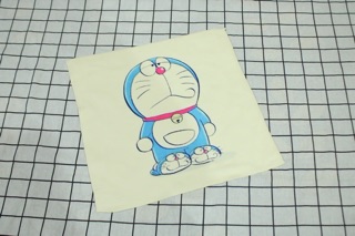 Khăn Vuông Sợi Tre Doremon Doraemon