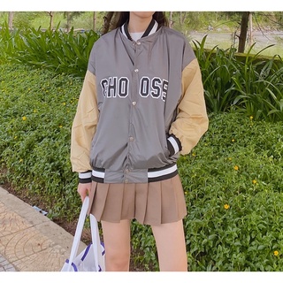 [HÌNH ẢNH/VIDEO DO SHOP TỰ CHỤP]Áo bomber chất gió hai lớp