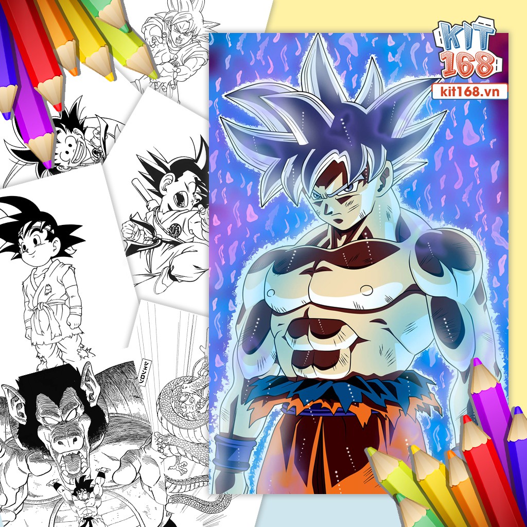 Tranh tô màu Dragon Ball TTM-0026
