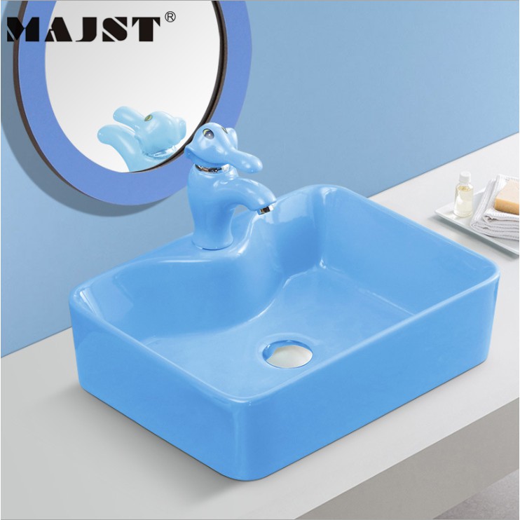 Chậu rửa tay cho trẻ em, Lavabo trẻ em,Trường mầm non 9805