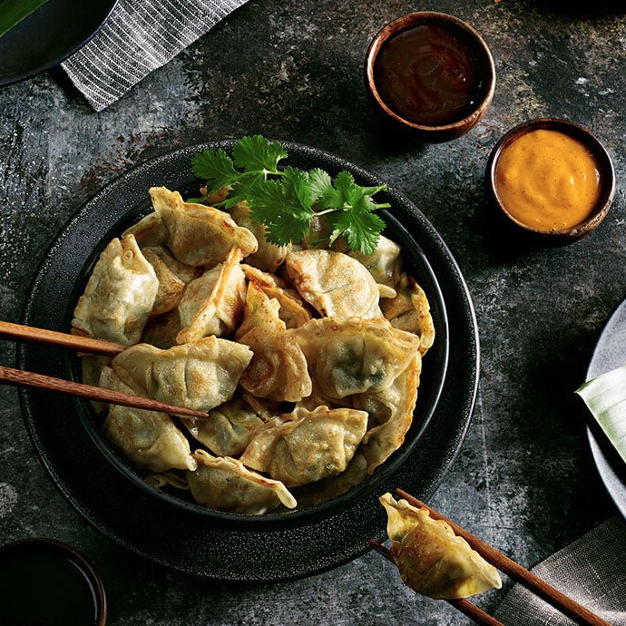 Bánh xếp mandu thịt và bắp Bibigo 350g