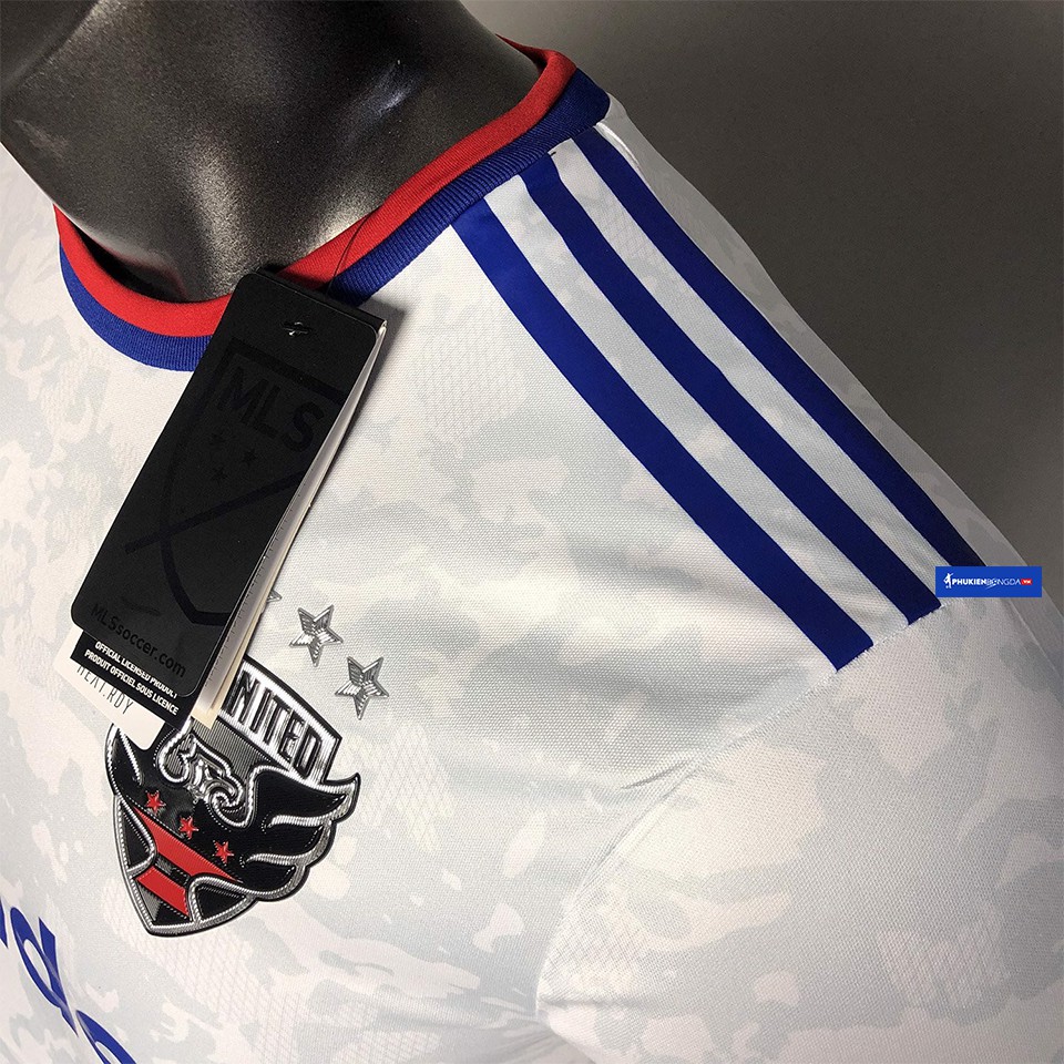 Áo đấu DC United trắng 2021-2022 sân khách, áo D.C United trắng sân khách 2022 ❝Thái Lan❞