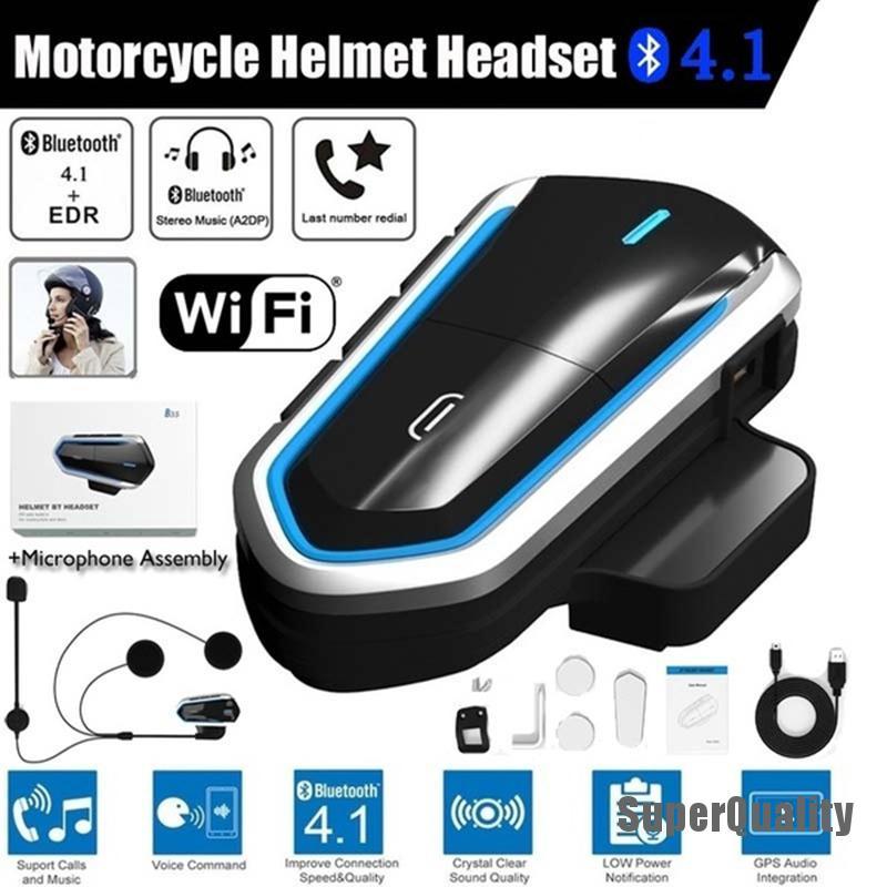 Mũ Bảo Hiểm Tích Hợp Liên Lạc Điện Đàm Kết Nối Bluetooth Không Thấm Nước Chất Lượng Cao