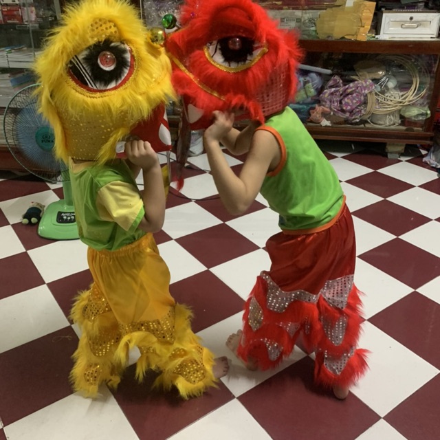 Quần lân kim sa trẻ em